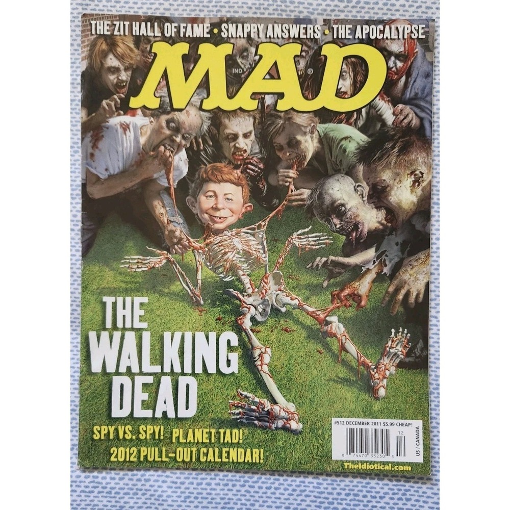 MAD Magazine #512 December 2011 - The Walking Dead